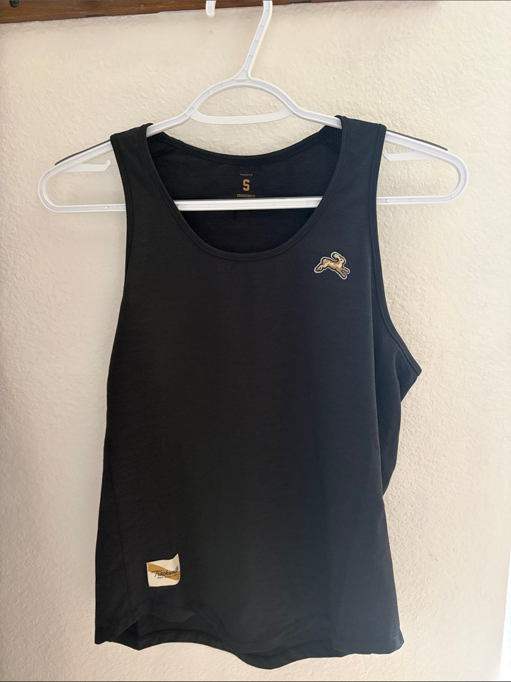 Black Session Tank Size Small - TRACKSMITH Performance Athletic Tank